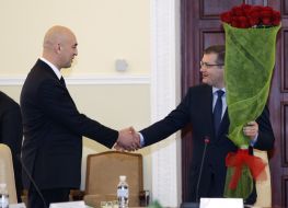 Jaroslav Zhylkin and Aleksandr Vilkul