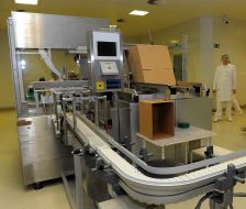 Production department pharmaceutical plant