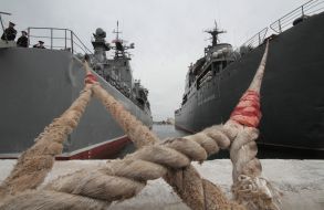 Large landing ships "Nikolay Filchenkov" and "Novocherkassk"