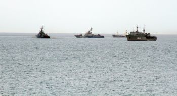 Ships of the Black sea fleet of a Russian Federation