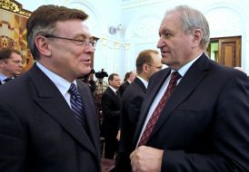 Leonid Kozhara and Viktor Tikhonov