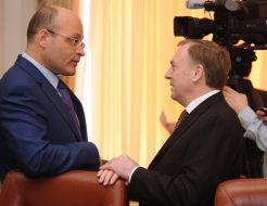 Александр Лавринович и Олег Проскуряков