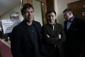 Oleg Tsarev and Dmitry Shentsev