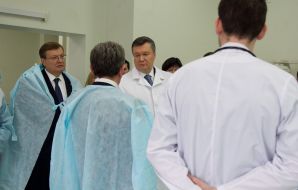 Viktor Yanukovich and Konstantin Grishchenko