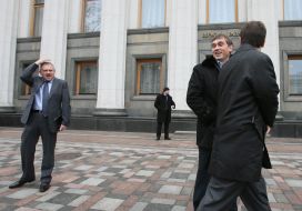 Andrey Senchenko, Vasily Khmelnytsky and Nikolay Bagraev