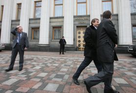 Andrey Senchenko, Vasily Khmelnytsky and Nikolay Bagraev