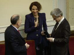 Yuliya Levochkina, Igor Sharov and Sergey Grinevetskiy