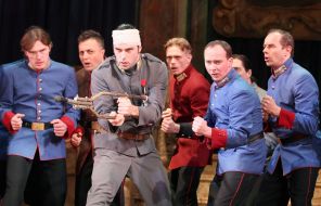Сцена из оперетты Имре Кальмана "Сильва"