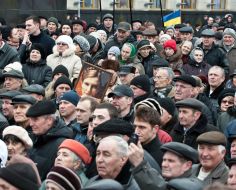 Partisipants of the actin "Stand up, Ukraine! "