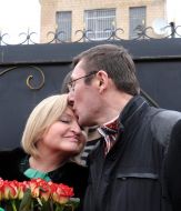 Yuriy Lutsenko and Irina Lutsenko
