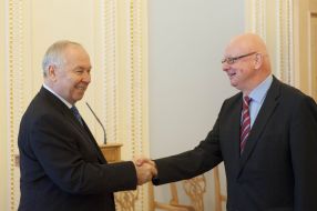 Vladimir Rybak and Mihaly Bayer 