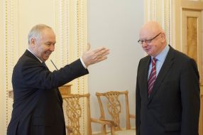 Vladimir Rybak and Mihaly Bayer 