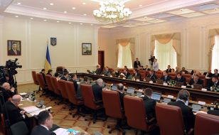 The meeting of the Cabinet of Ministers of Ukraine