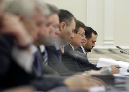 The meeting of the Cabinet of Ministers of Ukraine