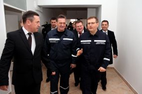 Yuriy Yatsina, Aleksandr Vilkul and Aleksandr Ledida