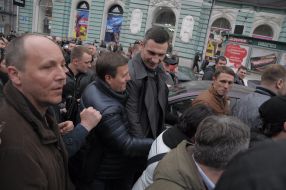 Participants of action «Get up, Ukraine!»