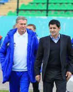 Oleg Blokhin and Nikolay Kostov