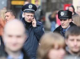 Сотрудники милиции