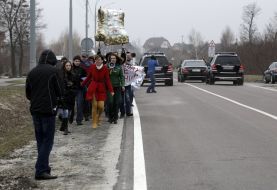 Motorcade of President of Ukraine