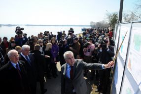 Mykola Azarov said during a visit to Kiev hydroelectric