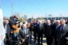 Mykola Azarov said during a visit to Kiev hydroelectric