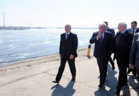 Mykola Azarov said during a visit to Kiev hydroelectric