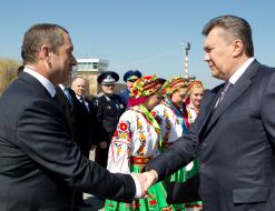 Ivan Movchan and Viktor Yanukovich
