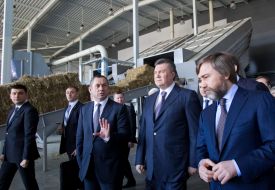 Иван Мовчан, Вадим Новинский и Виктор Янукович