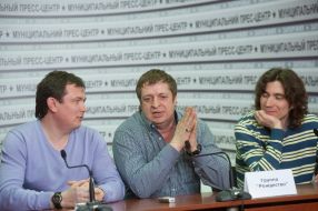 Dmitry Aliokhin, Gennady Seleznev and Andrey Nasyrov