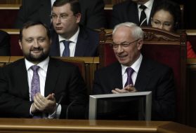 Segey Arbuzov and Nikolay Azarov