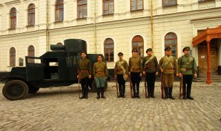 Презентация бронированного автомобиля