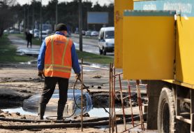 The car that fell through the ground