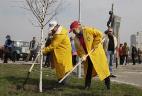 Subbotnik in Kiev