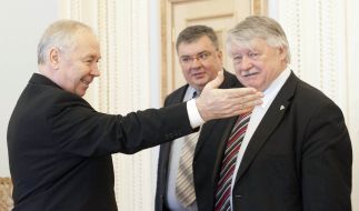 Vladimir Rybak and Wolfgang Hrossruk