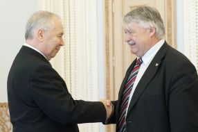 Vladimir Rybak and Wolfgang Hrossruk