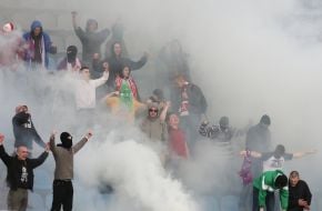 Fans of FC "Arsenal" (Kyiv)