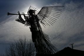 Памятник «Трубящий ангел Чернобыля» 