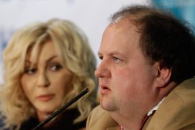 Viktor Bronyuk and Irina Bilyk