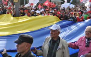 Participants of action «Get up, Ukraine!»