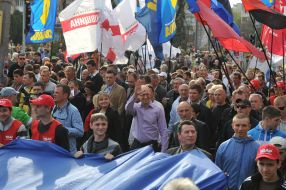 Participants of action «Get up, Ukraine!»
