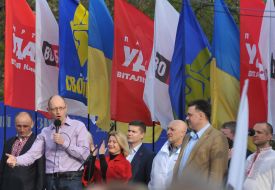 Participants of action «Get up, Ukraine!»