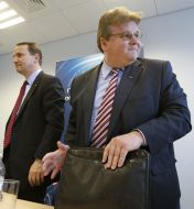 Radoslaw Sikorski and Linas Linkyavichyus