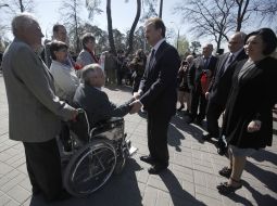 Participants of the meeting-requiem