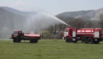 Teachings for extinguishing a forest fire