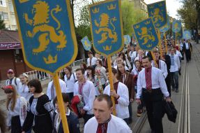 Participants of the "Parade vyshivanok"