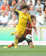 Fernandinho and Dario Srna