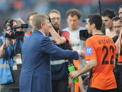 Rinat Akhmetov and Genrik Mkhitaryan