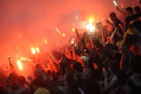 Fans of FC "Shakhtar"