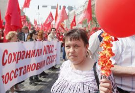 Participant of rally