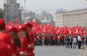 Participant of rally